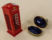 COIN BANK AND JEWEL BOX