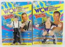 FOUR WCW WRESTLING TOYS