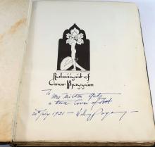 RARE RUBAIYAT OF OMAR KHAYYAM VOLUME