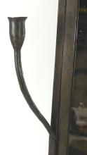 CAST IRON WALL MIRROR