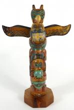 ALASKA BLACK DIAMOND TOTEM POLE