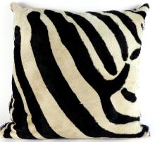 ZEBRA HIDE CUSHION