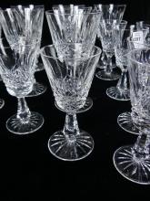 WATERFORD "KENMARE PATTERN" GLASSES