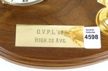 TROPHY CLOCK