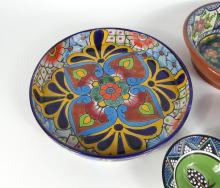 COLOURFUL ART POTTERY