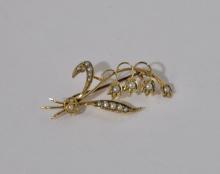 15CT GOLD BROOCH