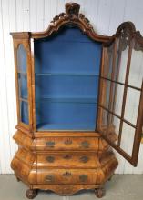 DUTCH GLAZED CHINA CABINET
