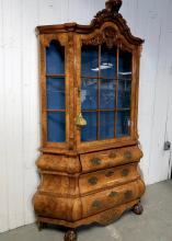 DUTCH GLAZED CHINA CABINET