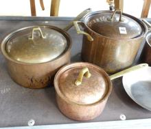 VINTAGE COPPER COOKWARE