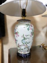 TWO ASIAN TABLE LAMPS