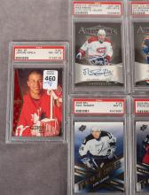 8 GRADED HOCKEY CARDS