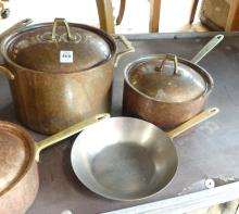 VINTAGE COPPER COOKWARE