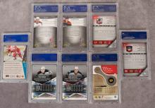 8 GRADED HOCKEY CARDS