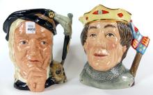 2 DOULTON CHARACTER JUGS