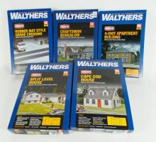 5 WALTHERS BUILDING KITS