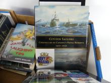 AIRCRAFT, SEAFARING & MILITARY RELATED BOOKS