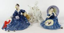 3 ROYAL DOULTON FIGURINES