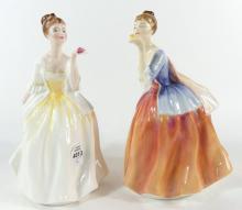 2 ROYAL DOULTON FIGURINES