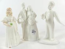 3 ROYAL DOULTON FIGURINES