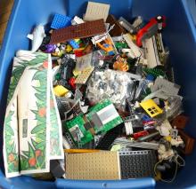 TWO BINS OF LEGO