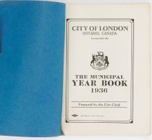 RARE 1936 CITY OF LONDON YEARBOOK