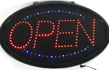 TWO "OPEN" SIGNS