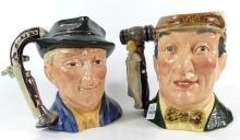 2 DOULTON CHARACTER JUGS