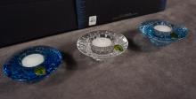 SET OF WATERFORD CANDLEHOLDERS