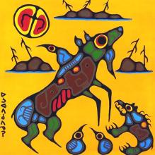 TWO NORVAL MORRISSEAU PRINTS