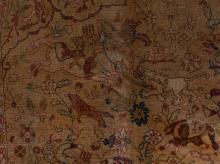 ANTIQUE "HUNTING PARTY" CARPET