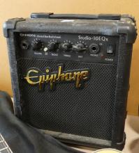 EPIPHONE ELECTRIC ACOUSTIC GUITAR AND AMP