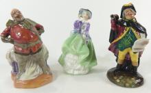 3 DOULTON MINIATURE FIGURINES