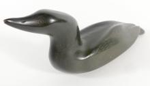 SOAPSTONE CARVING OF A LOON