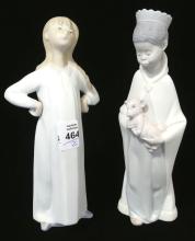 TWO LLADRO FIGURINES