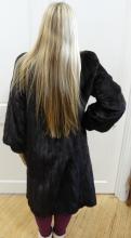 DARK BROWN MINK COAT