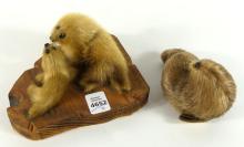 VINTAGE SEALSKIN FIGURES