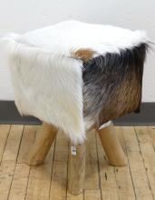 COWHIDE STOOL