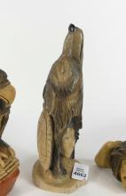 THREE THOMAS MARACLE CARVINGS