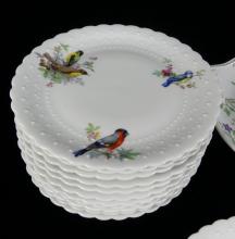 LIMOGES DESSERT PLATES & PLATTER