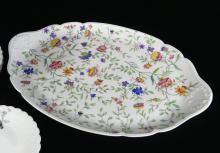 LIMOGES DESSERT PLATES & PLATTER