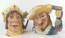 2 DOULTON CHARACTER JUGS