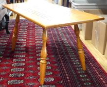 VILAS MAPLE CRIBBAGE TABLE