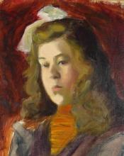 20TH CENTURY PORTRAIT OIL