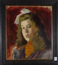 20TH CENTURY PORTRAIT OIL