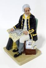 ROYAL DOULTON "CAPTAIN COOK" FIGURINE