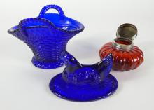 TWO PIECES COLLECTOR GLASS