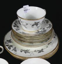 ANTIQUE LUNCHEON SET