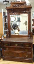 VICTORIAN MARBLE TOP DRESSER