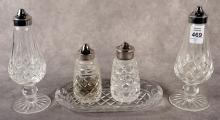 WATERFORD CRYSTAL SHAKERS