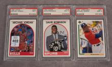 3 GRADED SPORTS CARDS